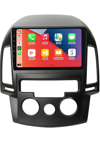 Hyundai I30 Analog Klima Multimedya (2008-2011) 6 GB Ram 128 GB Hafıza 8 Çekirdek Navigatör X-Premium Series