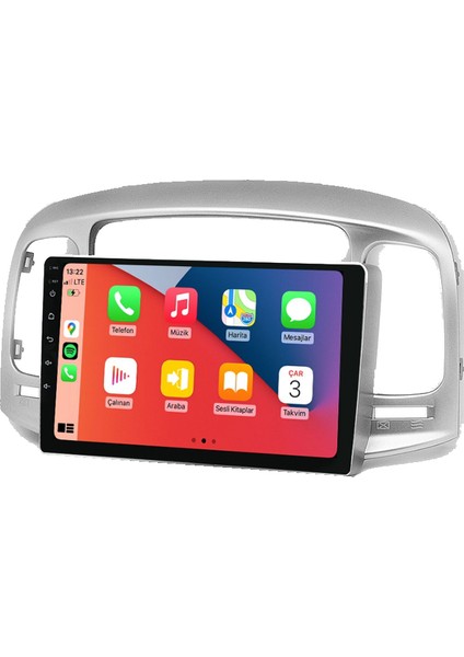 Hyundai Accent Era Multimedya (2006-2011) 8 GB Ram 128 GB Hafıza 8 Çekirdek Navigatör Premium Series