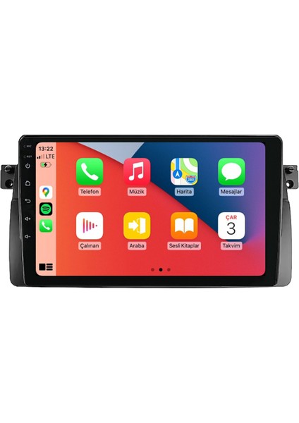 Bmw 3 Serisi E46 Multimedya 4 GB Ram 32 GB Hafıza 8 Çekirdek Navigatör X-Premium Series