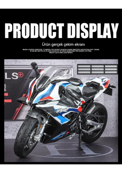 1:9 Baoma M1000RR Büyük Alaşımlı Motosiklet Modeli (Yurt Dışından) fiyatları