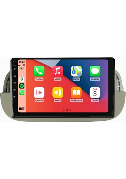 Fiat 500C Multimedya (2011-2020) 2 GB Ram 32 GB Hafıza 4 Çekirdek Navibox