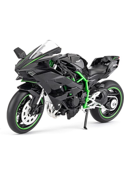 1:12 Kawasaki Ninja H2R Alaşımlı Motosiklet Modeli Oyuncak (Yurt Dışından)