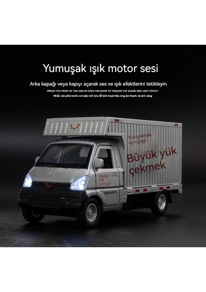 1:32 Wuling Rongguang Küçük Kart Alaşımlı Minibüs Modeli (Yurt Dışından) fiyatları
