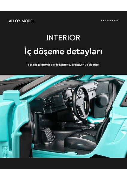 1:32 Baozhijie GT3RS Alaşım Kuyruk Araba Modeli (Yurt Dışından) modelleri