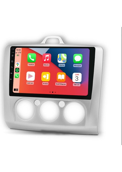 Ford Focus 2 A.k. Multimedya (2006-2011) 8 GB Ram 128 GB Hafıza 8 Çekirdek Navigatör Premium Series