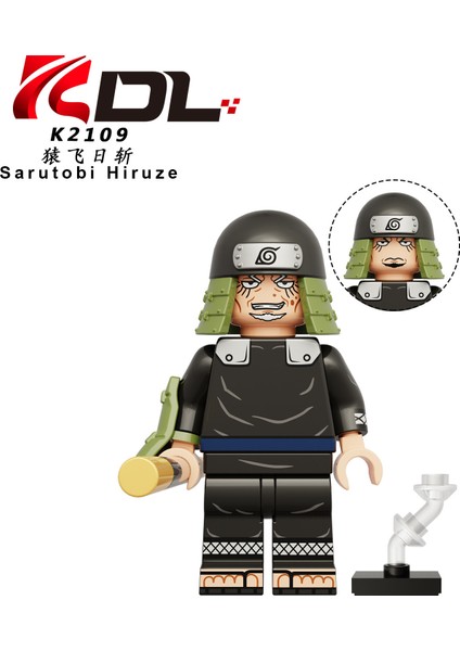 Naruto Yapı Taşları Minifigure Küçük Parçacık Takılabilir Bebek Oyuncak Çantası (Yurt Dışından)