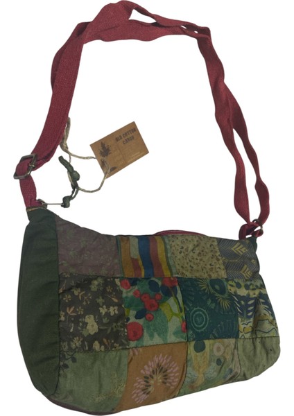 Vintage Renkli Etnik Salaş Küçük S Boy Plaj Günlük Toparlayıcı Kadın Kol Omuz Çantası 28M x 17CM modelleri
