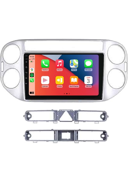 Volkswagen Tiguan Multimedya (2008-2016) 6 GB Ram 128 GB Hafıza 8 Çekirdek Navigatör X-Premium Series