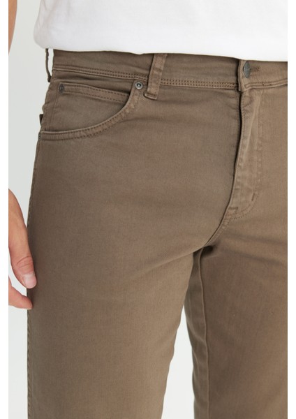 Texas Authentic Slim Fit Dar Kesim Normal Bel Bej Esnek Pantolon indirimleri