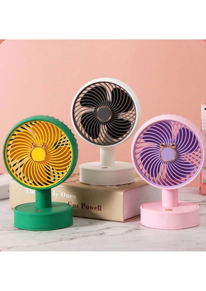Taşınabilir Mini Masaüstü Fan, Ayarlanabilir ve Şarjlı, Hafif ve Kullanışlı fiyatları