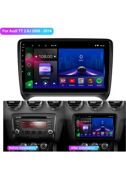 Audi Tt Android Auto Carplay Multimedya Sistemi (2006-2014)