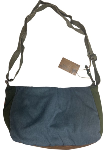 Vintage Renkli Etnik Salaş Küçük S Boy Plaj Günlük Toparlayıcı Kadın Kol Omuz Çantası 28M x 17CM