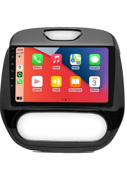 Renault Captur Multimedya (2011-2016) 4 GB Ram 64 GB Hafıza 8 Çekirdek Navigatör Premium Series