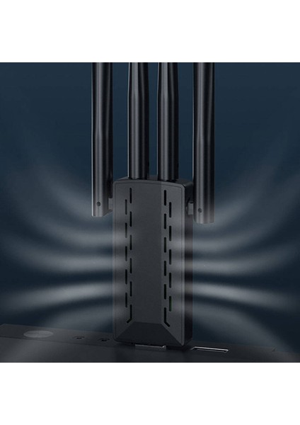 Yesnıce Çift Bantlı 1200M 300MBPS 4 Antenli Kablosuz Internet Sağlayıcı USB Wifi Adaptör indirimleri