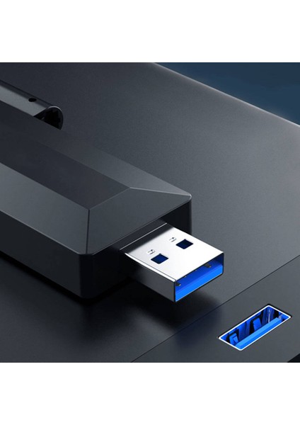 Yesnıce Çift Bantlı 1200M 300MBPS 4 Antenli Kablosuz Internet Sağlayıcı USB Wifi Adaptör