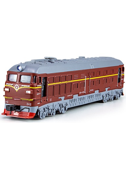 1:86 Büyük Sprey Yeşil Deri Tren Vintage Alaşım Modeli (Yurt Dışından)