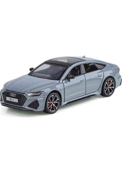 1:32 Audi Rs7 Alaşım Spor Araba Ses ve Işık Kapı Açma Süsleri (Yurt Dışından)