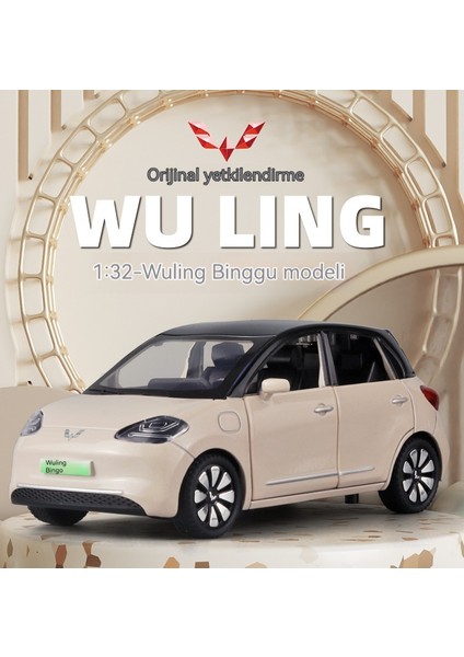 1:32 Wuling Hongguang Bingo Alaşımlı Otomobil Modeli (Yurt Dışından) fiyatları