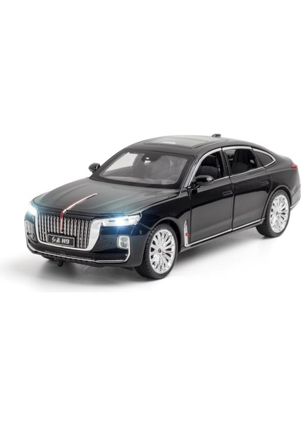 1:24 Kırmızı Bayrak H9 Alaşımlı Araba Modeli Oyuncak (Yurt Dışından)