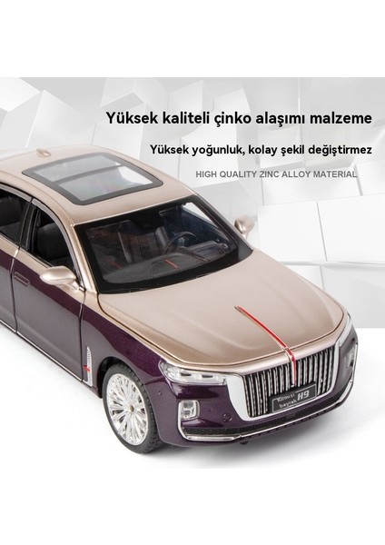 1:24 Kırmızı Bayrak H9 Alaşımlı Araba Modeli Oyuncak (Yurt Dışından) fırsatları