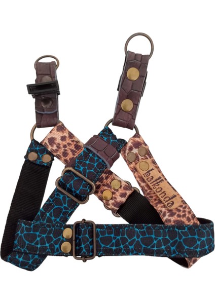 Köpek göğüs tasması minik ırk göğüs ölçüsü:30-45cm ayarlamalı dog harness GT5-3