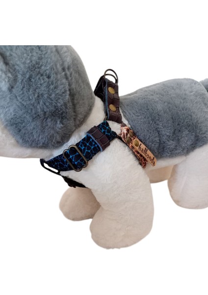 Köpek göğüs tasması minik ırk göğüs ölçüsü:30-45cm ayarlamalı dog harness GT5-3