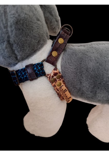 Köpek göğüs tasması minik ırk göğüs ölçüsü:30-45cm ayarlamalı dog harness GT5-3
