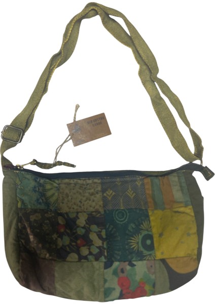 Vintage Renkli Etnik Salaş Küçük S Boy Plaj Günlük Toparlayıcı Kadın Kol Omuz Çantası 28M x 17CM fiyatları