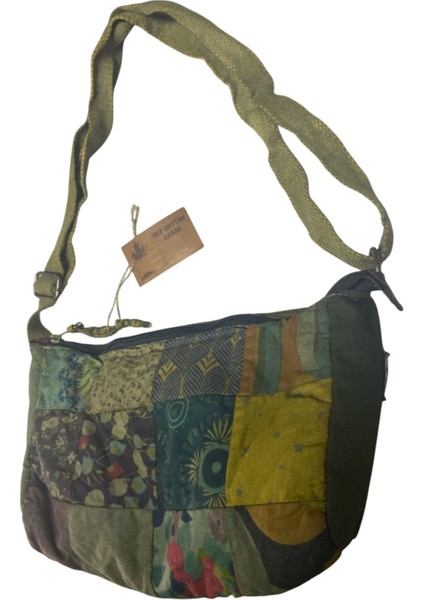 Vintage Renkli Etnik Salaş Küçük S Boy Plaj Günlük Toparlayıcı Kadın Kol Omuz Çantası 28M x 17CM fırsatları