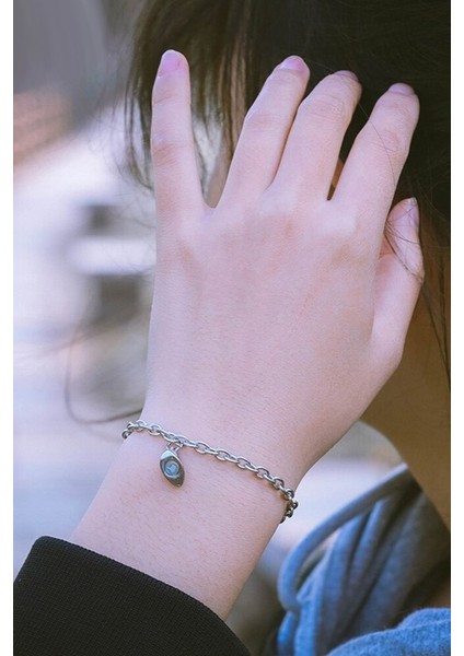 Mıknatıslı Kalpli Sevgili Bilekliği Kadınlar İçin 1 Çift Hediye Paketiyle