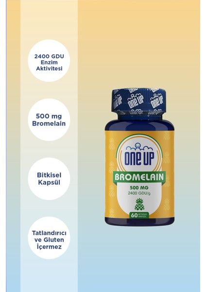 Bromelain 60 Kapsül fiyatları