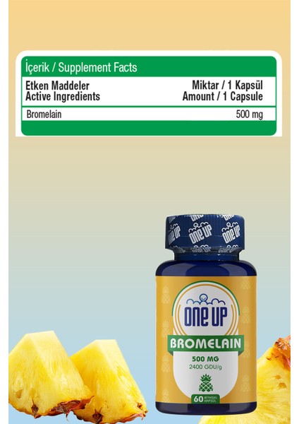 Bromelain 60 Kapsül modelleri