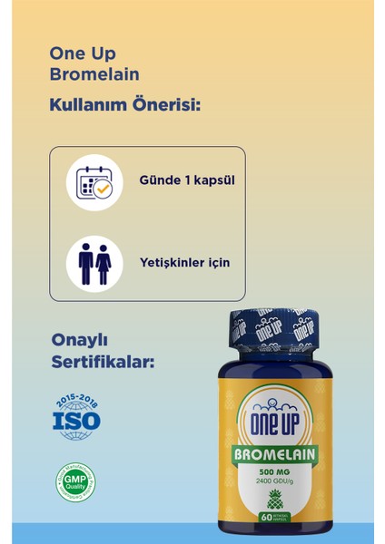 Bromelain 60 Kapsül indirimleri