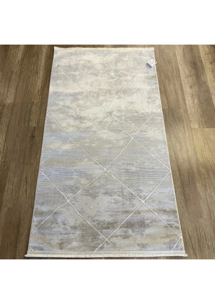 Zenith 1060 MIKROFIBER Kaymaz Taban Yıkanabilir Antibakteriyel Modern Halı Bej Halı