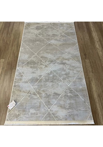 Zenith 1060 MIKROFIBER Kaymaz Taban Yıkanabilir Antibakteriyel Modern Halı Bej Halı
