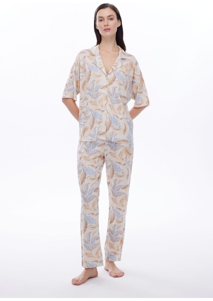 Kadın Viscose Uzun Pijama Altı