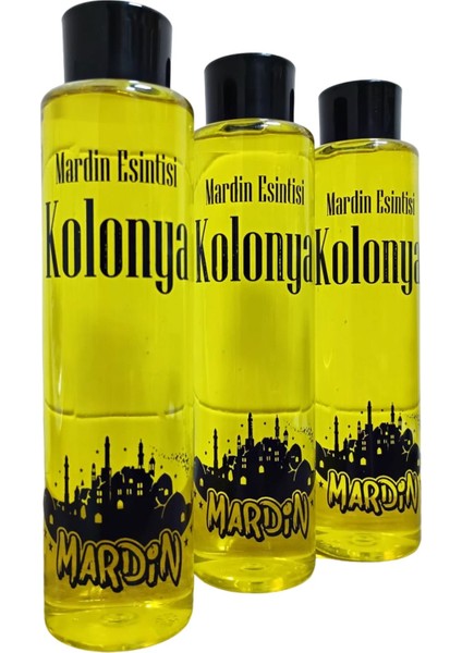 Mardin Esintisi Kolonya 400 ml 4 Adet (Bıttım, Nergis,safran Bitki Özlü)