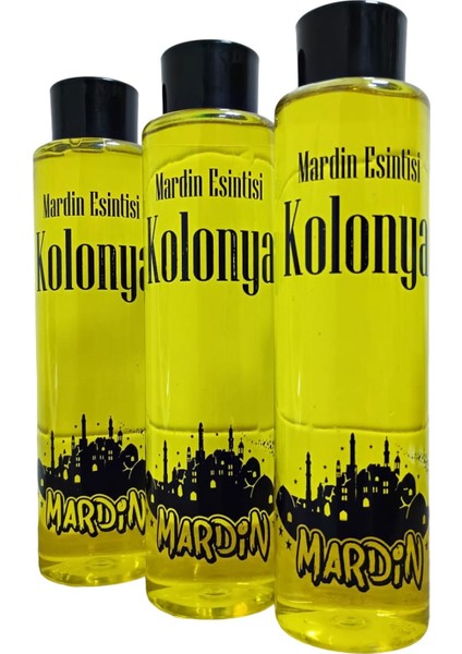 Mardin Esintisi Kolonya 400 ml 4 Adet (Bıttım, Nergis,safran Bitki Özlü)