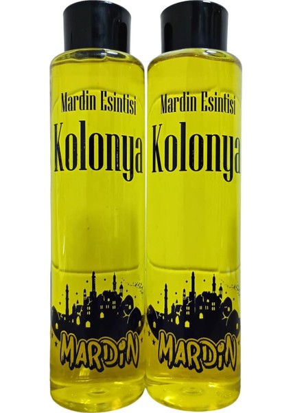 Mardin Esintisi Kolonya 400 ml 4 Adet (Bıttım, Nergis,safran Bitki Özlü)