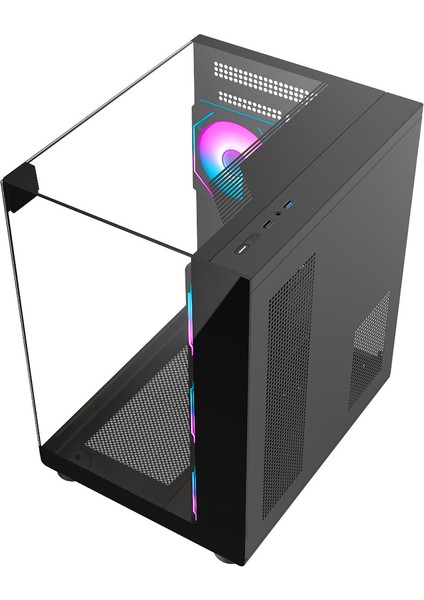 Teras 4xargb Fanlı Topglass USB 3.0 Gaming Bilgisayar Kasası