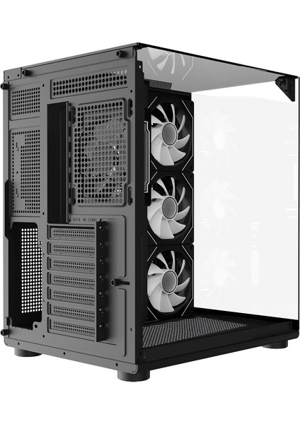 Teras 4xargb Fanlı Topglass USB 3.0 Gaming Bilgisayar Kasası
