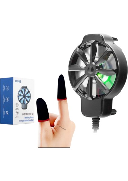 Telefon Soğutucu Fan LED Soğutucu X1 Şarj Kablosu x 1çit Eldiven Pupg Boyut: 58MM × 33MM × 78MM Ağırlık: 48G Malzeme: Abs Kablo Uzunluğu: 1 Metre Güç Kaynağı: 5V