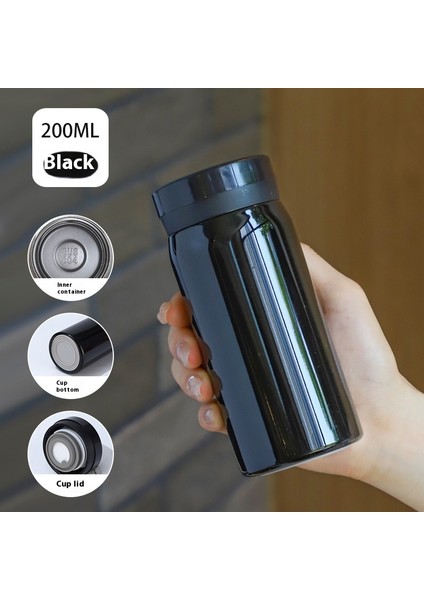 Paslanmaz Çelik Yalıtımlı Kupa Mini Cep Kupa Akıllı Ekran Kupa (Yurt Dışından)