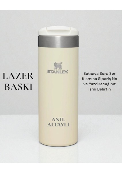 Kişiselleştirilebilir The Aerolight Transit Mug 0.47 Lt Krem
