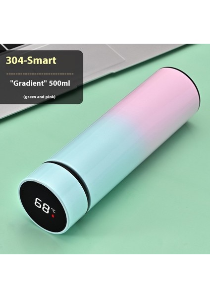 Akıllı Sıcaklık Gradyan Rengi 304 Paslanmaz Çelik Yüksek Değerli Su Kabı (Yurt Dışından)