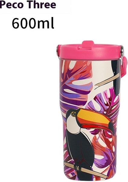 Karikatür Desenli Paslanmaz Çelik Yalıtımlı Kupa (Yurt Dışından)