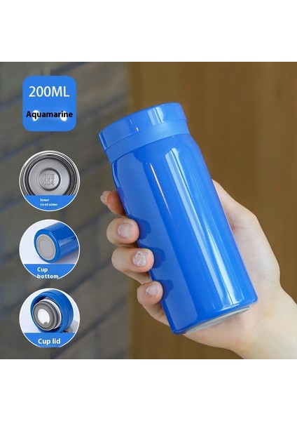 Paslanmaz Çelik Yalıtımlı Kupa Mini Cep Kupa Akıllı Ekran Kupa (Yurt Dışından)