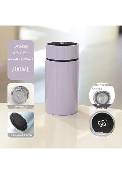 Paslanmaz Çelik Yalıtımlı Kupa Mini Cep Kupa Akıllı Ekran Kupa (Yurt Dışından)