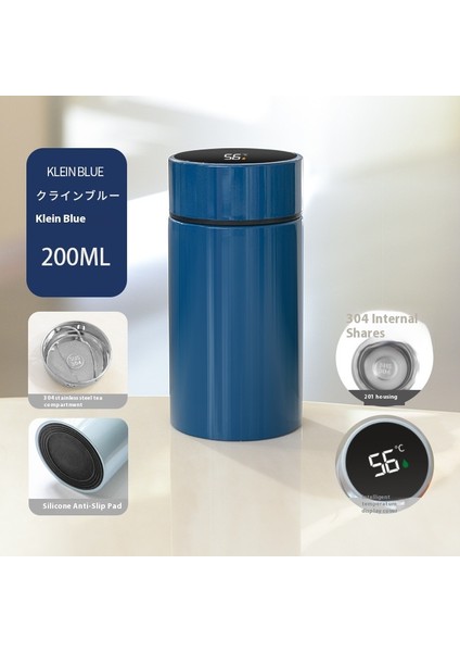 Paslanmaz Çelik Yalıtımlı Kupa Mini Cep Kupa Akıllı Ekran Kupa (Yurt Dışından)