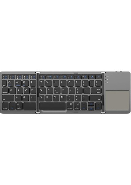 En Çok Satan Üç Katlı Bluetooth Klavye Cep Telefonları, Tabletler ve Dizüstü Bilgisayarlar Için Uygundur (Yurt Dışından)